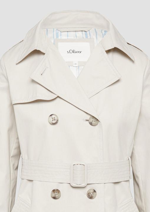 Immagine prodotto S.Oliver Outdoor-Mantel Trenchcoat mit Streifen-Futter