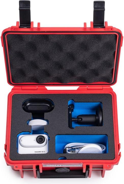 Produktbild B&W International B&W action.case PP.23 rot für Insta360 GO3 GO3S