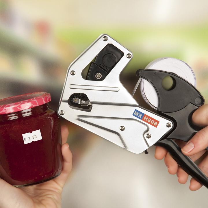 Image du produit Agipa Etiquettes pour étiqueteuses, 21 x 12 mm, blanches