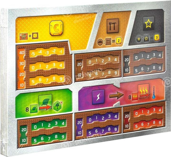 Produktbild Terraforming Mars: Dual Layer Playerboards (Französisch)