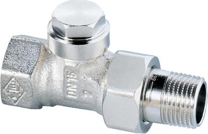 Image du produit Magni TA Heimeier Raccord de retour HK Regulux forme traversante 1/2 pouce, bronze nickelé, 0352-02.00