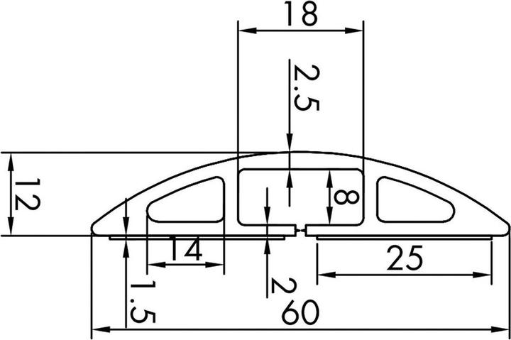 Image du produit Roline Kabelkanal (Conduit, 180 cm)