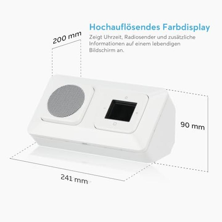 Produktbild Busch-Jaeger Busch-Radio DAB+ Komplettset für die Eckmontage (DAB+, FM)