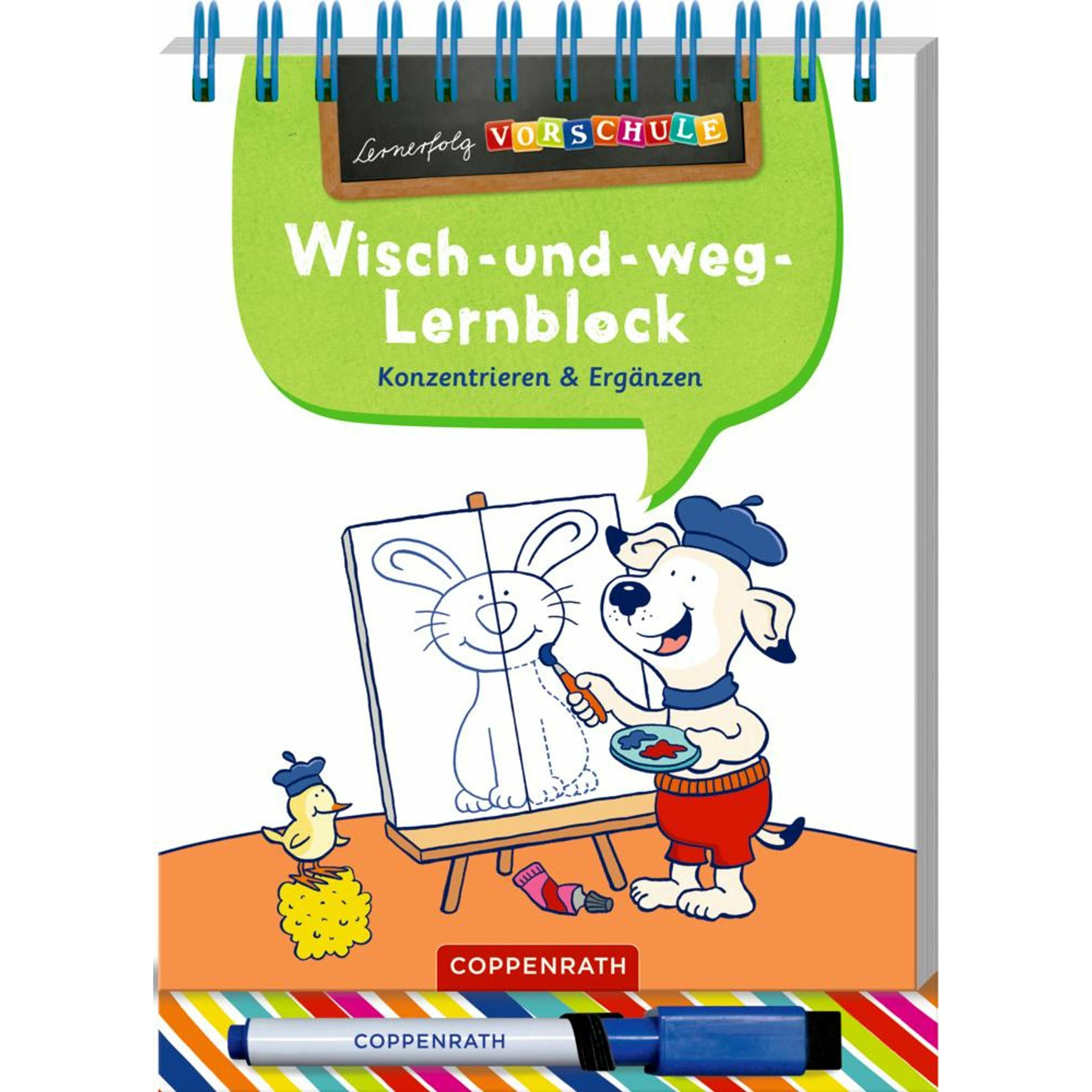 Wisch-und-weg-Lernblock, Kinderbücher von Birgitt Carstens, Charlotte Wagner