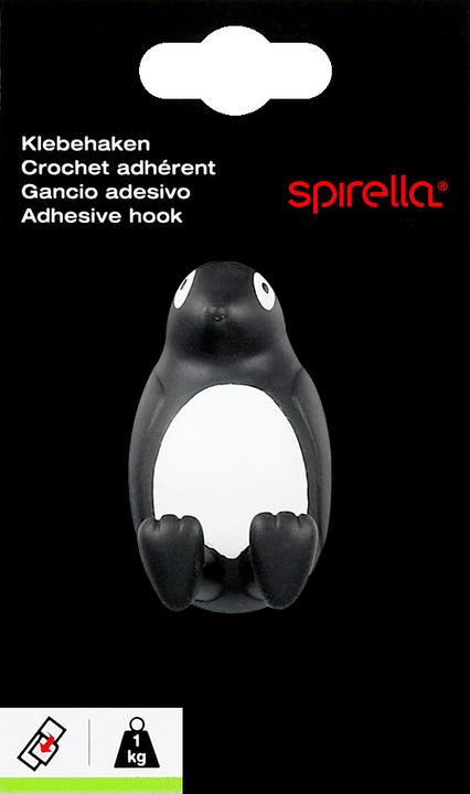 Actual product image spirella Hook Pingu Black/White, 1 kg
