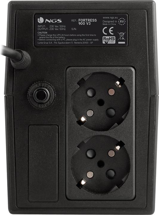 Image du produit NGS Fortress 900 v3 (0.90 VA, 720 W, Standby Onduleur)