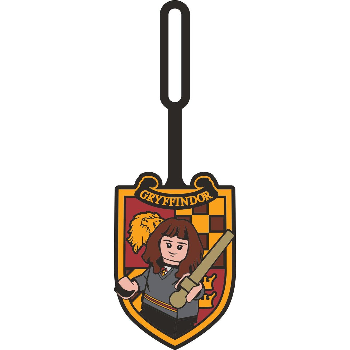 Thumbnail - LEGO, Reisezubehör, Harry Potter Hermione Gepäckanhänger aus Vinyl, (Schlösser & Anhänger)