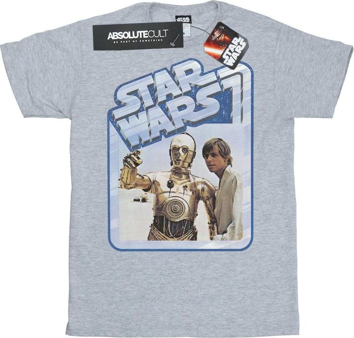 Image du produit Star Wars - T-shirt LUKE SKYWALKER AND C-3PO - Garçon (128)