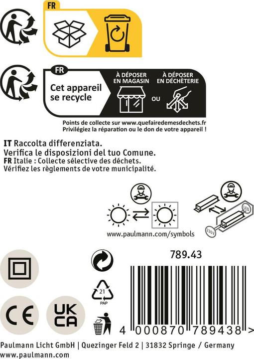 Produktbild Paulmann Arneb (800 lm)