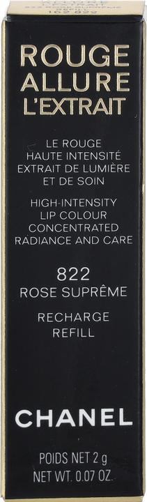 Immagine prodotto Chanel Rouge Allure L'Extrait Ricarica n. 822 (822 Rose Supreme)