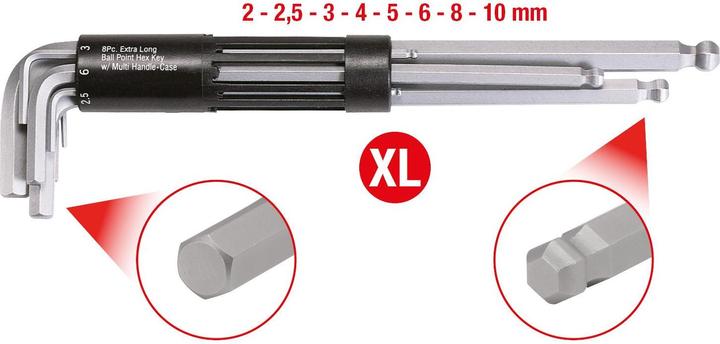 Productafbeelding KS Tools 3-in-1 haakse steeksleutelset XL