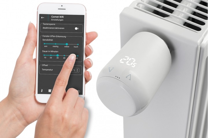 Produktbild Eurotronic Funk Heizkörperthermostat