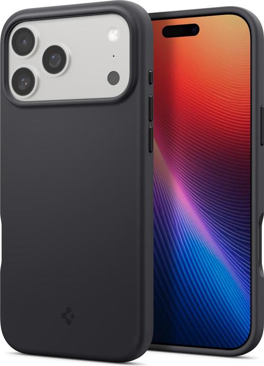 Actual product image Spigen - Silicone Fit MagSafe - iPhone 17 Pro Max - Black (Apple iPhone 17 Pro Max)