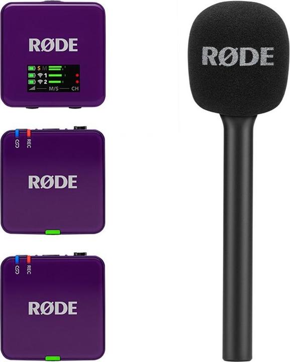 Produktbild RØDE Interview GO Microphone Adapter, purple