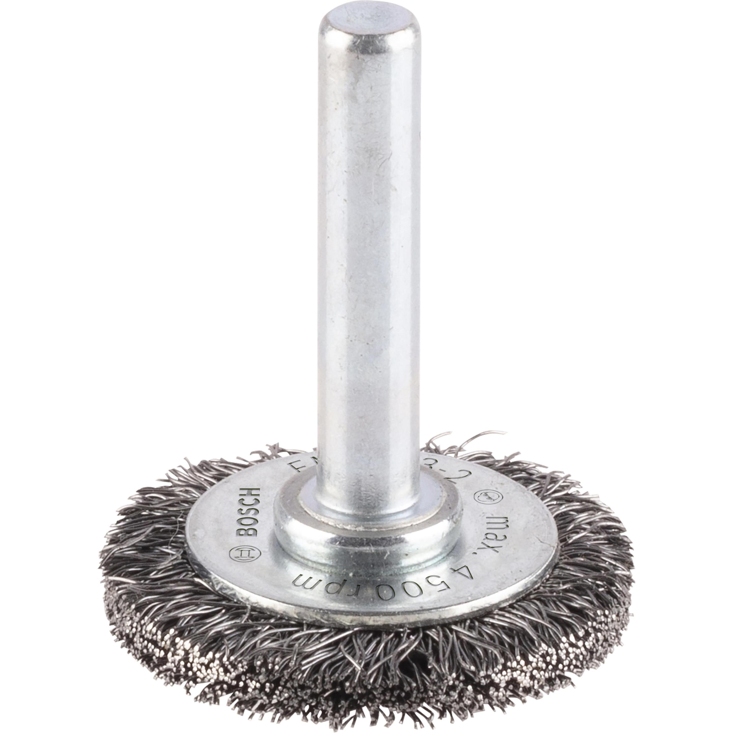 Bosch Professional Zubehör, Schleifmittel, PRO Metal clean Scheibenbürste, gerader Schaft, 30 x 0,2 mm