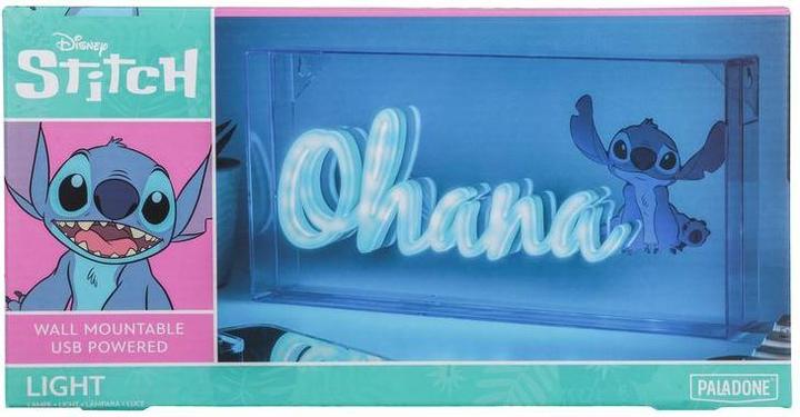 Actual product image Paladone Products LILO & STITCH - Ohana - Lamp Led Neon 15.5x30.5cm