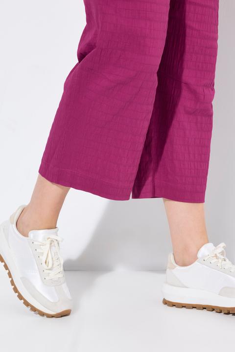 Image du produit Ulla Popken Pantalon 7/8 Ruby, genou formé, jambe droite, taille élastique (44)