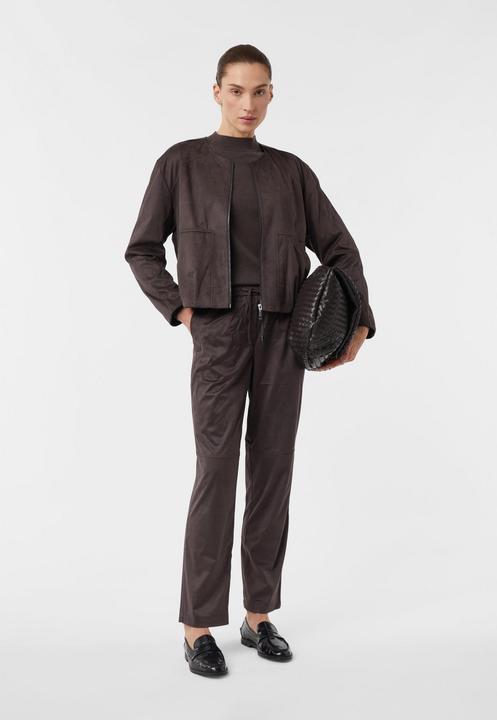 Actual product image Comma Indoor-Jacke Blouson in Veloursoptik (38)