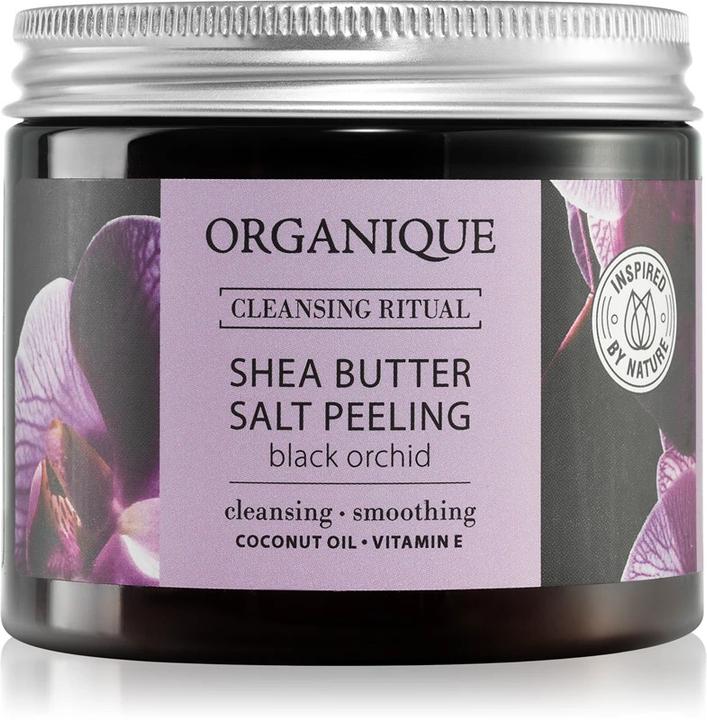 Produktbild Organique Salzpeeling mit schwarzer Orchidee und Sheabutter 200g (200 ml)