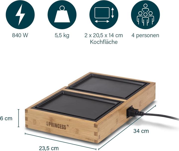 Produktbild Princess 104040 Dinner4All Pure (EU-Stecker)