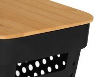 Produktbild Kinvara gelochte Mehrzweckbox mit kleinem Bambusdeckel sch (17.50 cm)