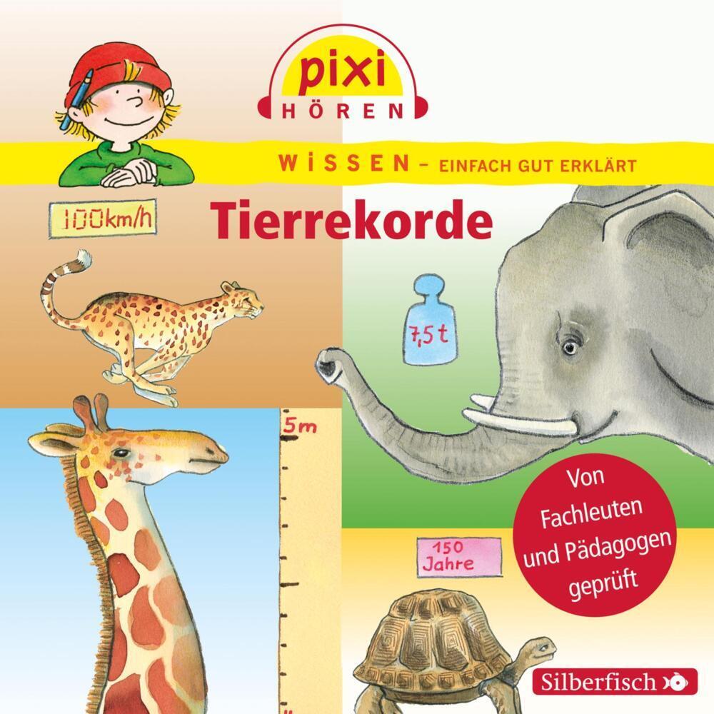 Tierrekorde, Hörbücher von Anke Riedel, Bianca Borowski, Cordula Thörner
