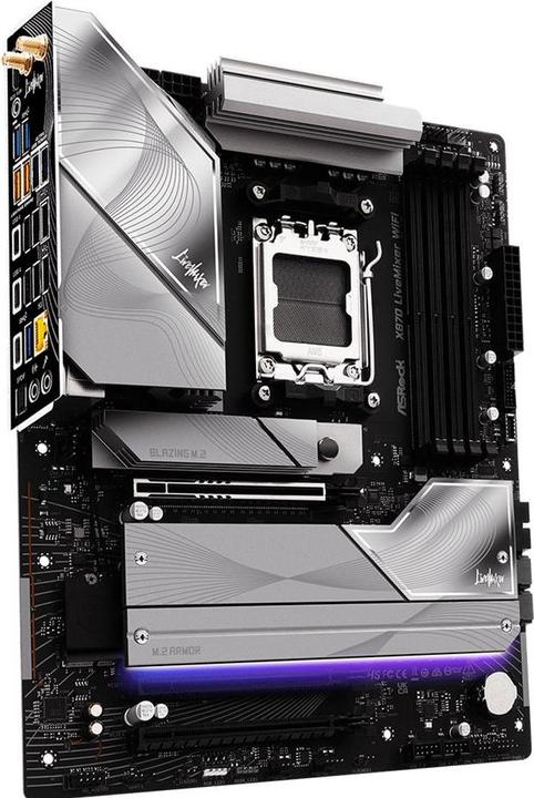 Produktbild AsRock Mainboard X870 LiveMixer WiFi (AM5, AMD X870, ATX)