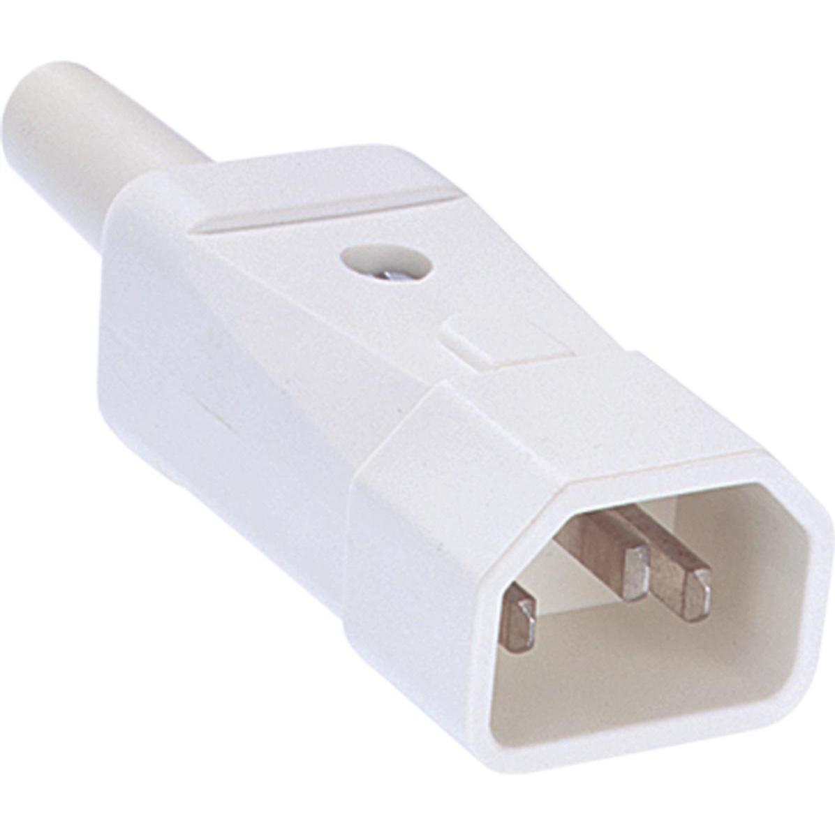 Bachmann, Netzstecker + Netzkupplung, Kaltgerätestecker (C14)
