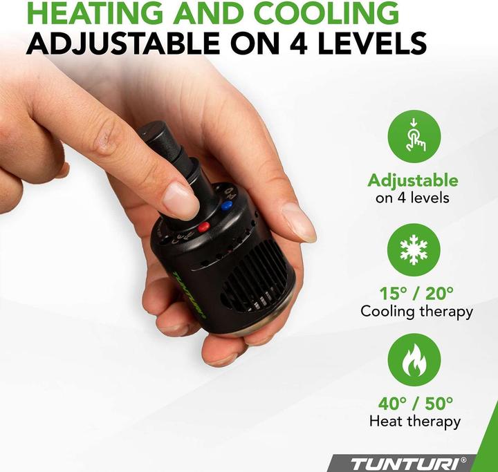 Actual product image Tunturi Attachment for massage gun, heat and cold