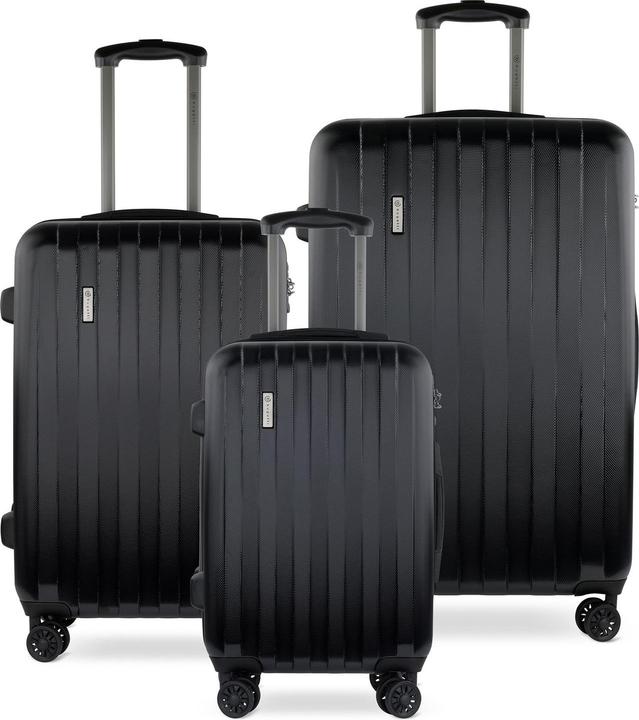 Actual product image Bugatti Lima 2.0 FL 4-wheel suitcase set 3 pcs with double wheels