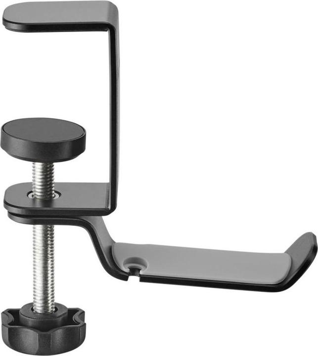 Actual product image Silver Monkey HM200 headphone holder for desk - black