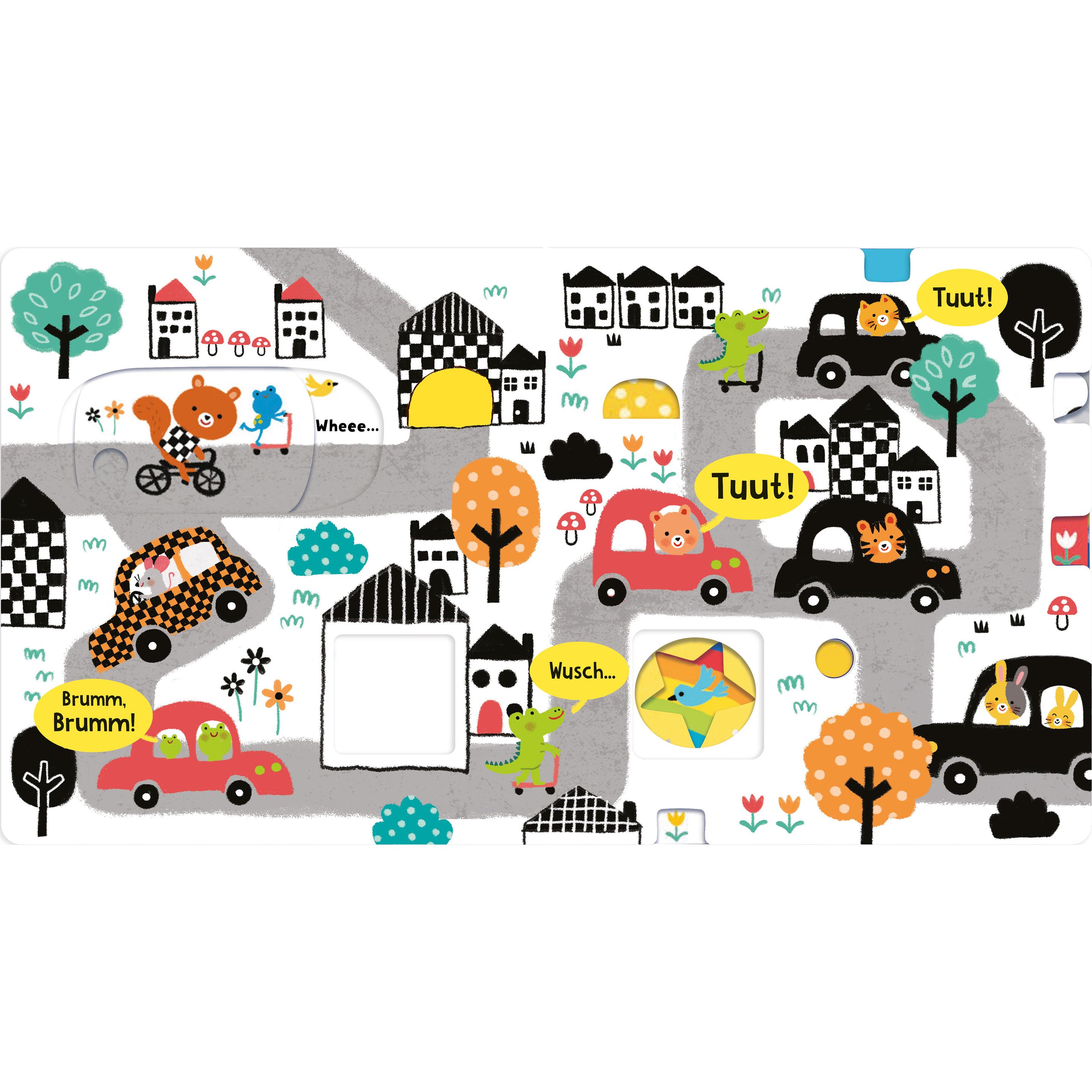 Thumbnail - Usborne Publishing, Babybücher, Babys erstes buntes Spielbuch (Deutsch)