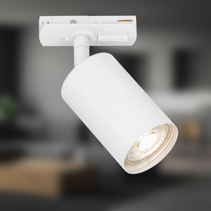 Image du produit Briloner HV-Stromschienensystem - LED Spot, Weiss, 1xGU10 exkl. Leuchtmittel
