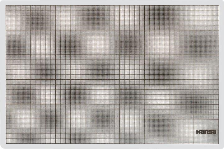 Actual product image Hansa Cutting Mat Cut Mat 90 cm x 60 cm, Transparent (60 x 90 cm)