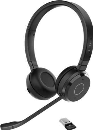 Actual product image Jabra Evolve 65 TE Stereo UC (Wireless, USB-A)