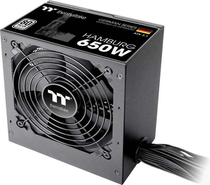 Produktbild Thermaltake TT Hamburg 650W ATX3.1 (null Watt) (650 W)