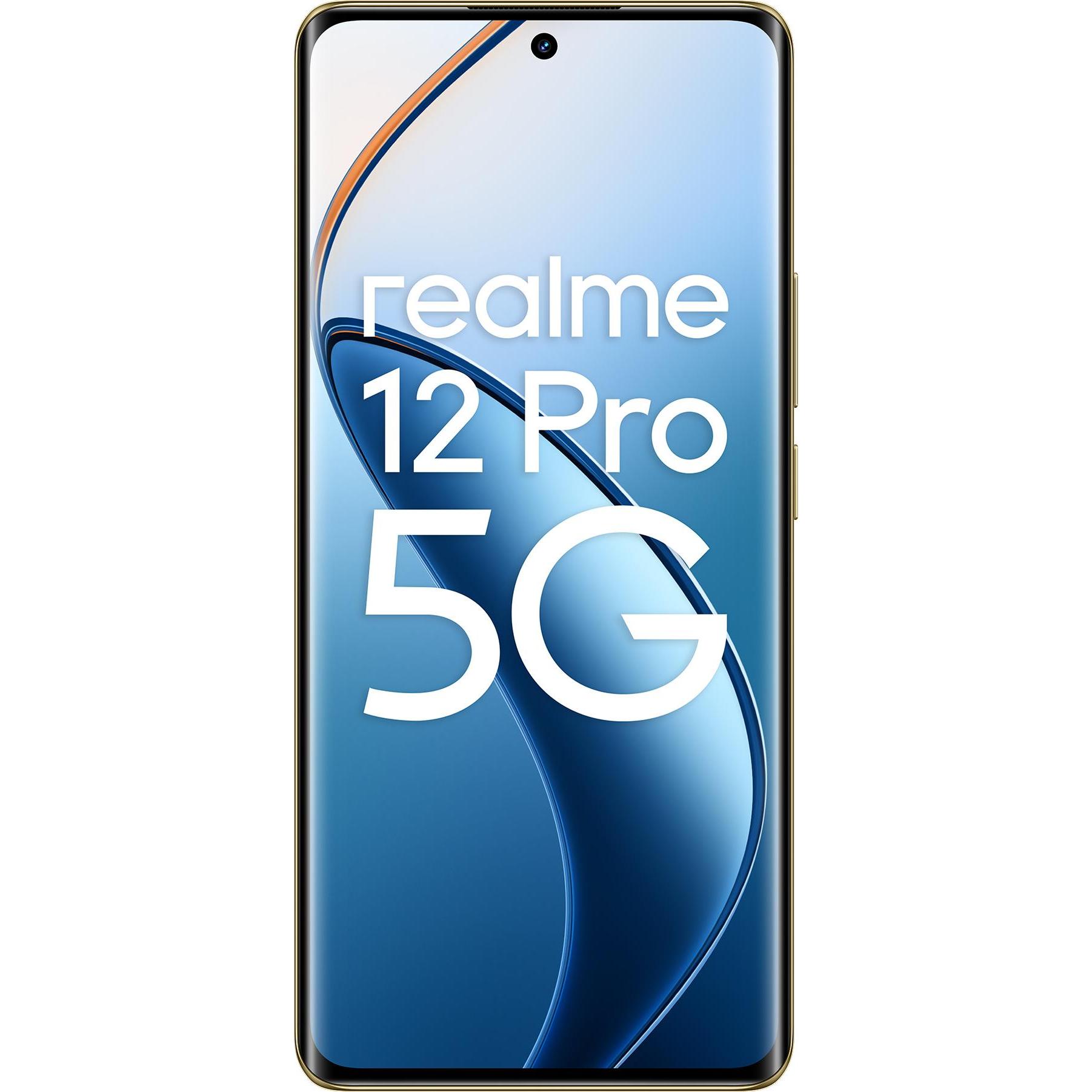 Thumbnail - realme 12 Pro 5G 12Gb 256Gb 6,7" (256 GB, Submariner Blue, 263.78", Dual SIM, 50 Mpx, 5G), Smartphone, Blau