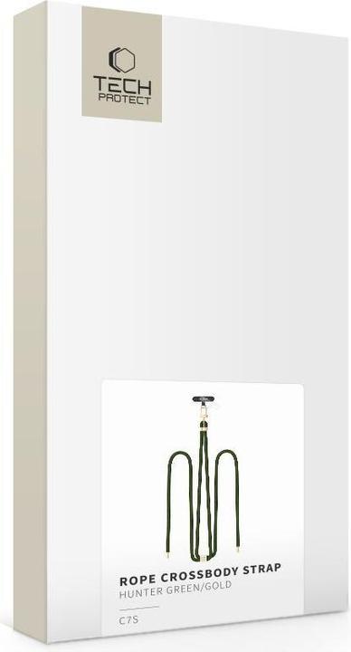 Produktbild Tech-Protect C7S Rope Crossbody Strap Leash - Olive