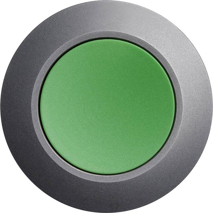 Produktbild Siemens Pushbutton, 30mm, round, metal, green