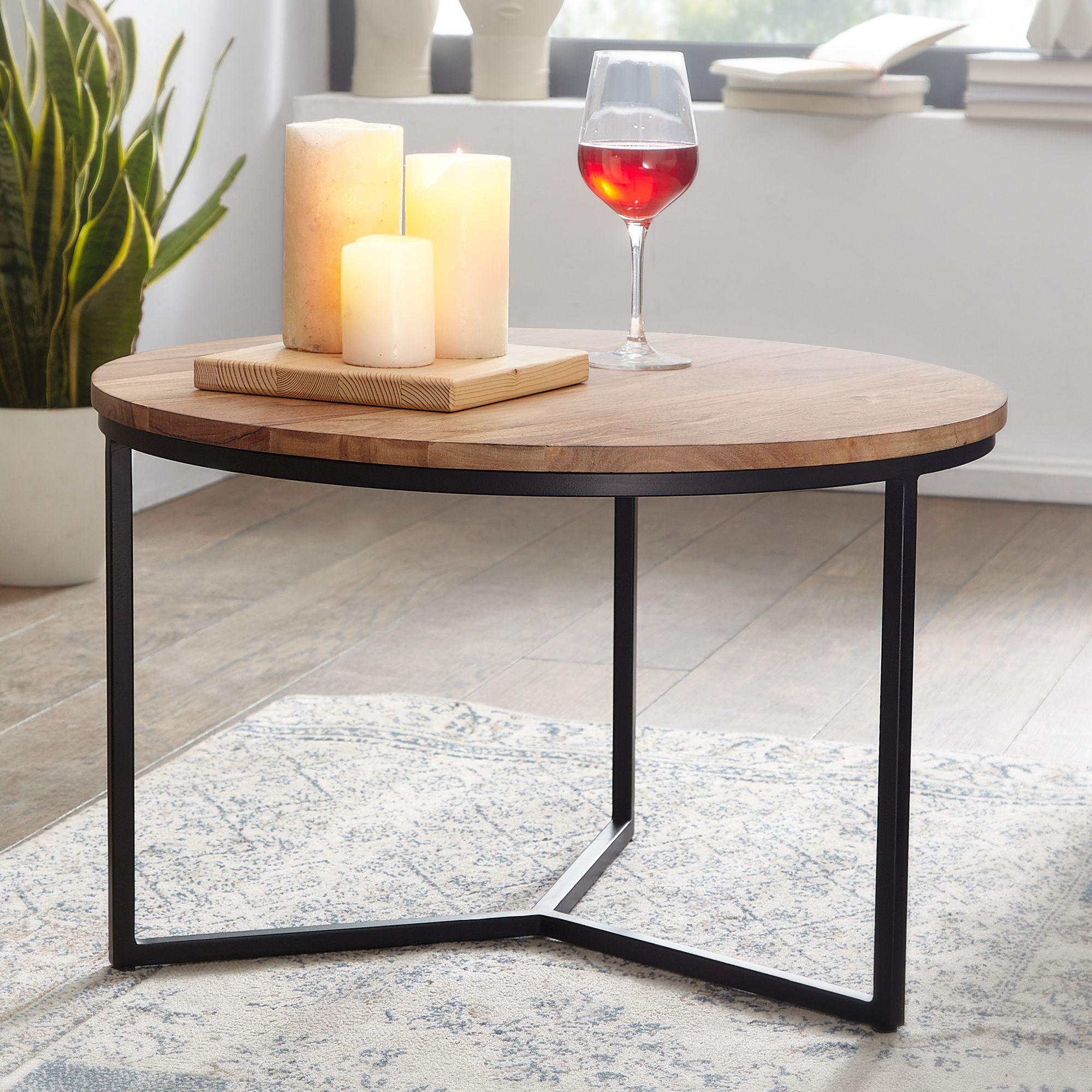 Thumbnail - FineBuy, Couchtisch + Beistelltisch, Maxence (60 x 60 x 38 cm)