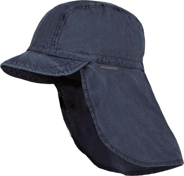 Immagine prodotto Maximo Mini-Schildmütze mit Nackenschutz - dunkelmarine