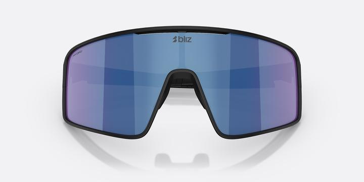 Actual product image Bliz P001 (Matt black-grey with blue mirror, Yellow-blue mirror)