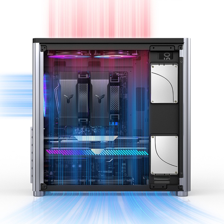 Actual product image Jonsbo D40 (mATX, ATX)
