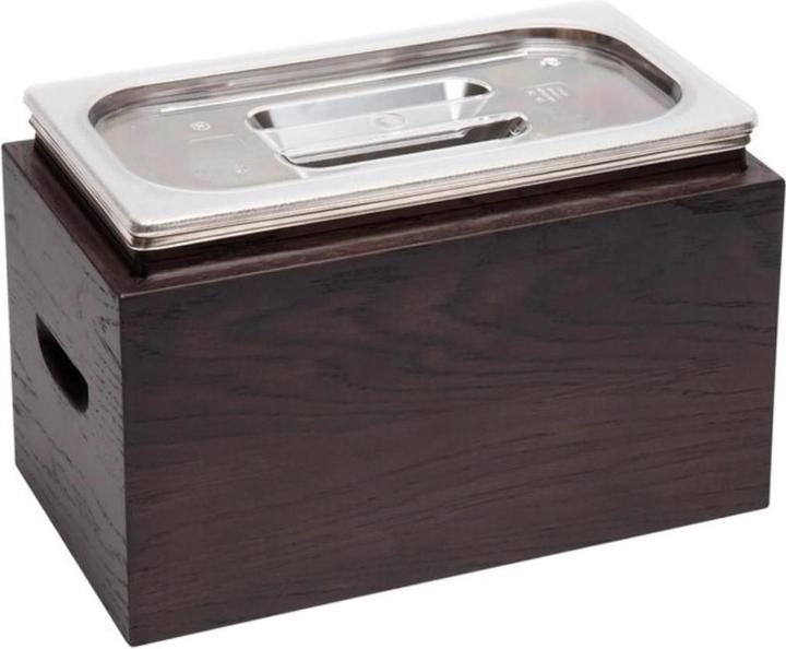 ZEP SMILE Eisbehälter doppelwandig 34x19x19cm Wenge