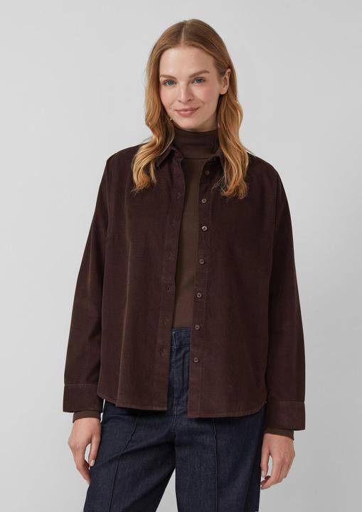 Immagine prodotto s.Oliver Bluse Feincordbluse mit Hemdkragen (48)