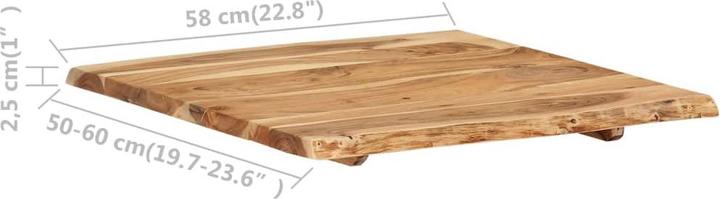 Immagine prodotto vidaXL Zibiah (80 x 60 cm)