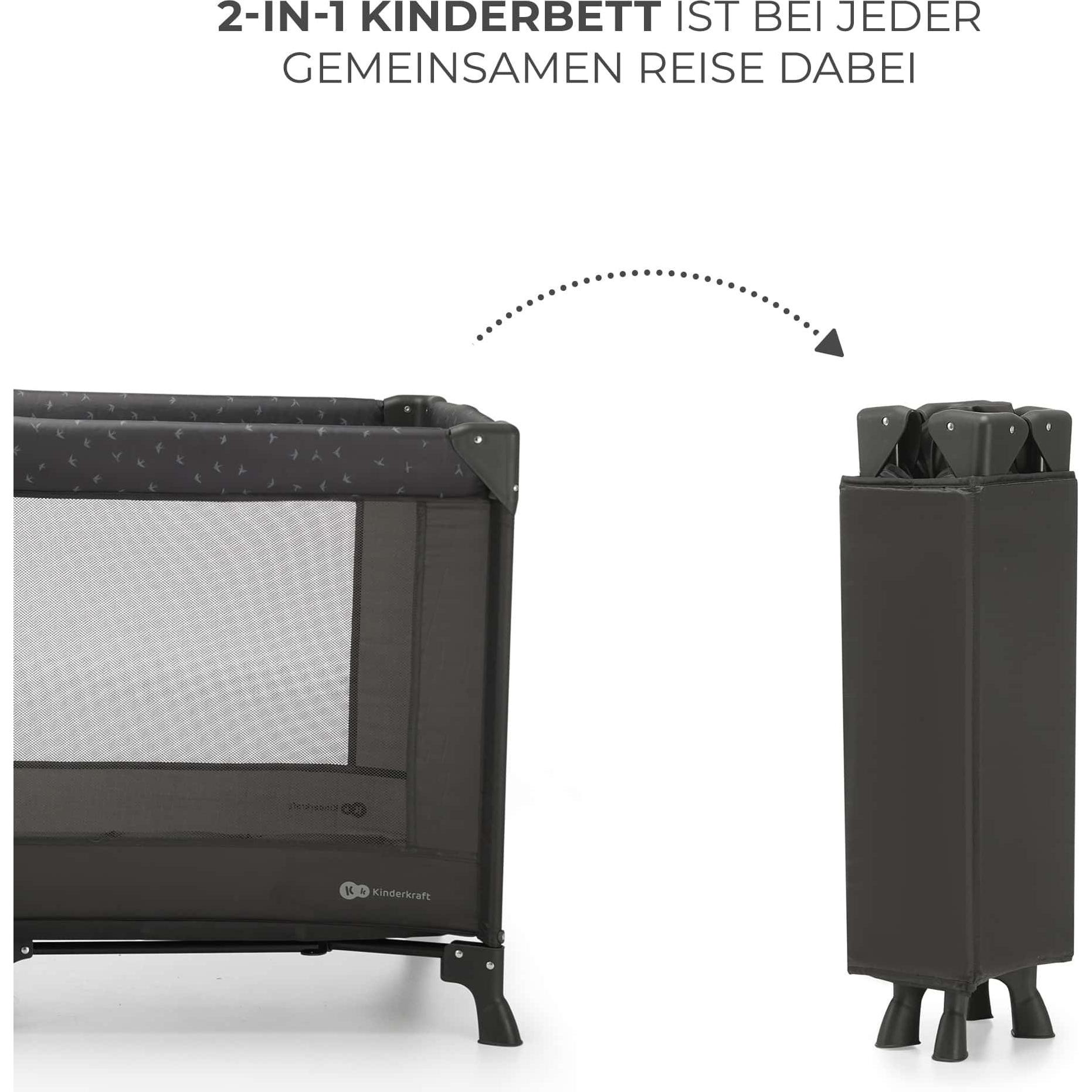 Thumbnail - KinderKraft, Reisebett, 2in1 JOY Light