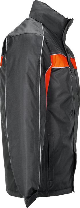 Actual product image Planam Cosmic jacket anthracite/orange XL XXL (XXL)
