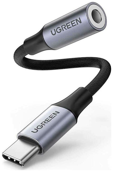 Ugreen Adattatore da USB-C a 3.5mm Jack con supporto IPAD Pro e Samsung Note 10 (USB tipo C, Jack da 3.5mm)