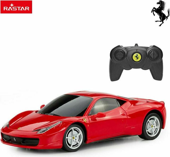 Produktbild Rastar Ferrari 458 Italia Fjernstyret Bil 1:24